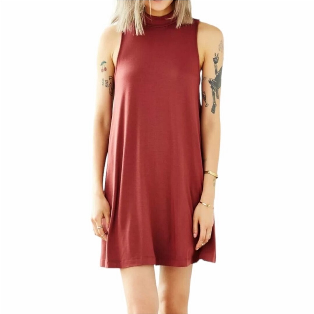 Urban Outfitters Mock Neck Swing Dress